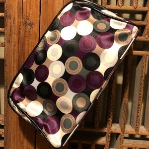 Coach cosmetic bag large